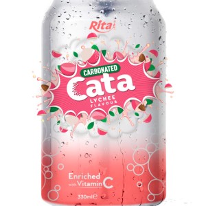 Carbonated Natural Lychee Flavor Drink